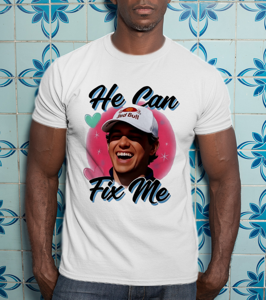 He Can Fix Me Jett Lawrence Red Bull Cap T-Shirt