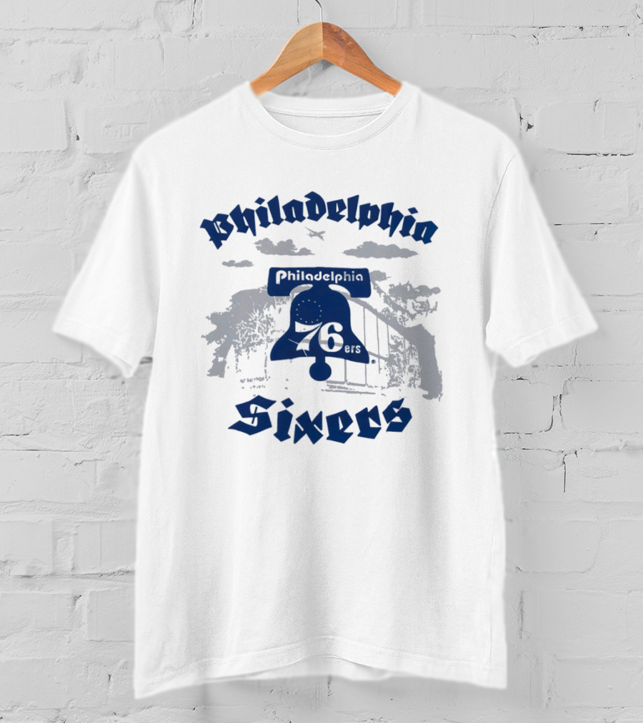 Philadelphia 76 Sixers Liberty Bell 76ers Basketball T-Shirt