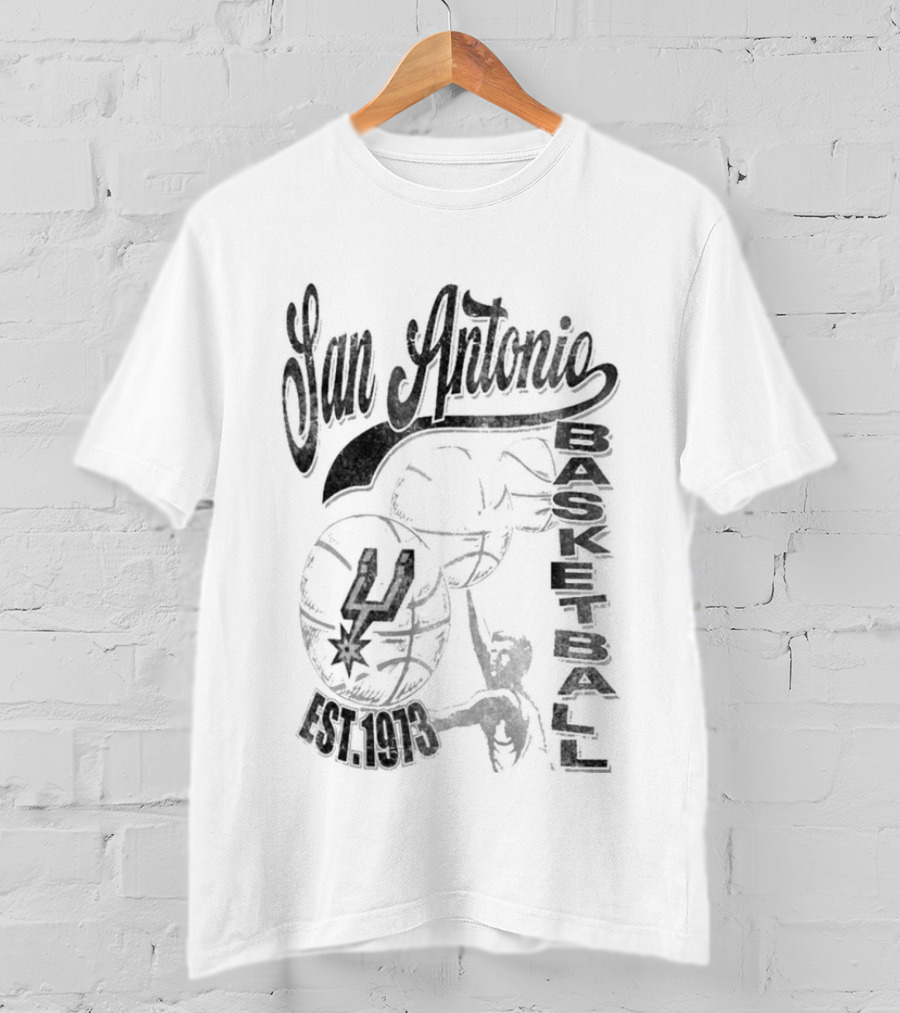 San Antonio Spurs Youth Outerstuff Snoopy Basketball Peanuts Collaboration T-Shirt