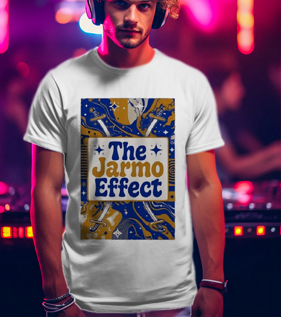 The Jarmo Effect Sword Star Moon Fantasy Swords Stars Moons T-Shirt