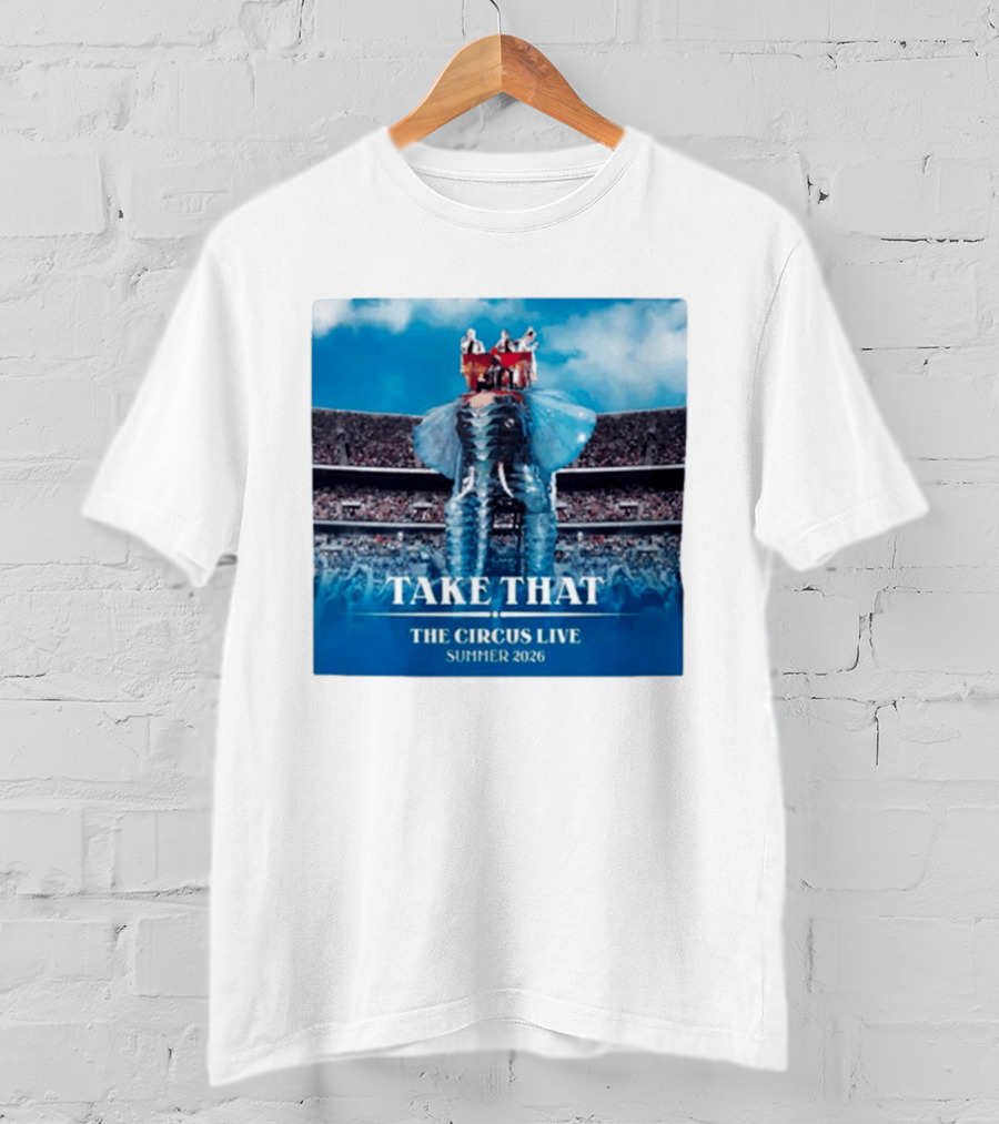 Take That The Circus Live Summer 2026 Stadium Performance T-Shirt