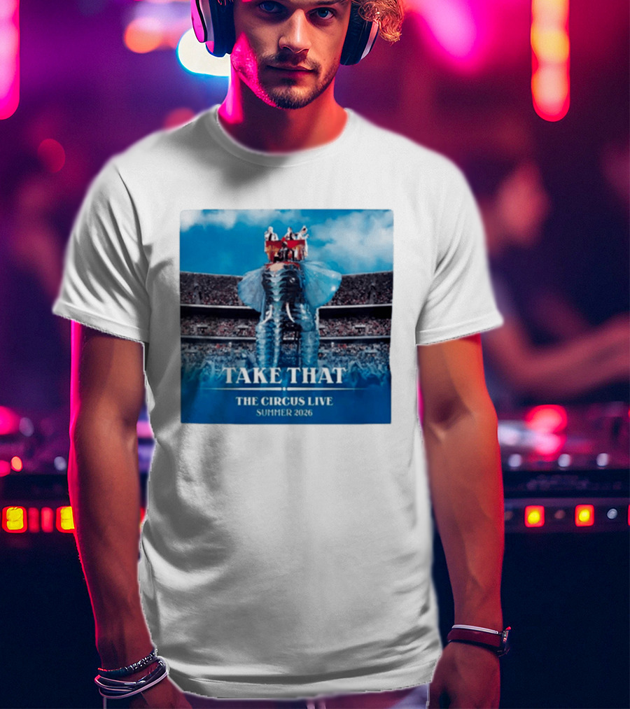 Take That The Circus Live Summer 2026 Stadium Performance T-Shirt