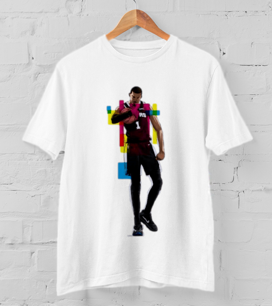 Victor Wembanyama San Antonio Spurs NBA Jersey LEMONR SPURS 1 T-Shirt