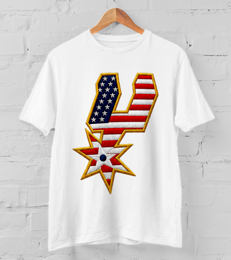 America 250th Anniversary Spurs Stars And Stripes T-Shirt