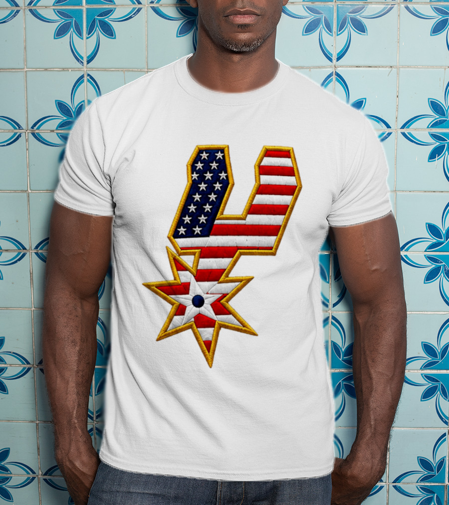 America 250th Anniversary Spurs Stars And Stripes T-Shirt