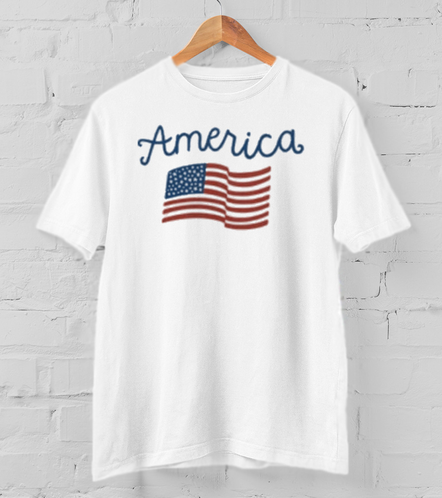 Deseret News America American Flag Patriotic Pride T-Shirt