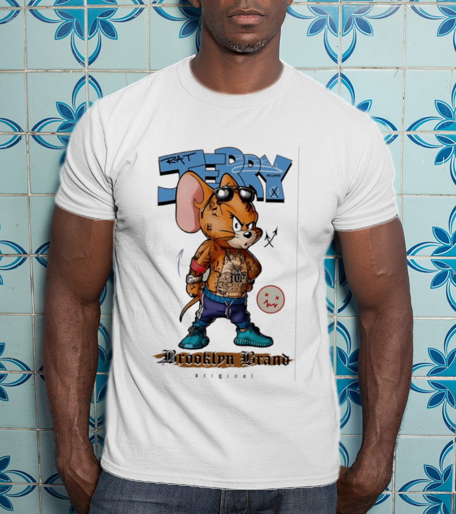 Rat Jerry No Limits Brooklyn Brand Original T-Shirt