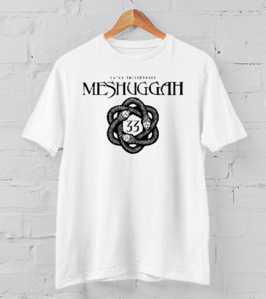 Meshuggah Rare Ouroboros 33 Symbolic T-Shirt