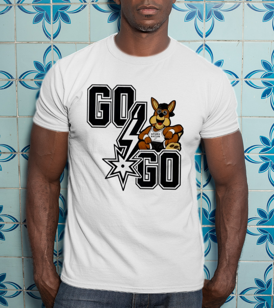 San Antonio Spurs NBA Go Go Spurs Nation Coyote T-Shirt