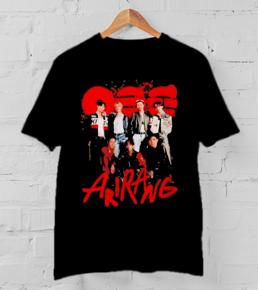 Bangtan Members Arirang Magazine Style Fashion Concept T-Shirt