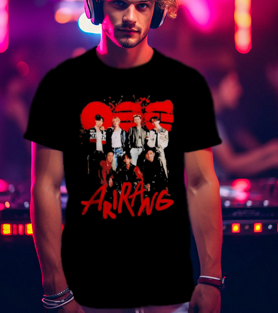 Bangtan Members Arirang Magazine Style Fashion Concept T-Shirt