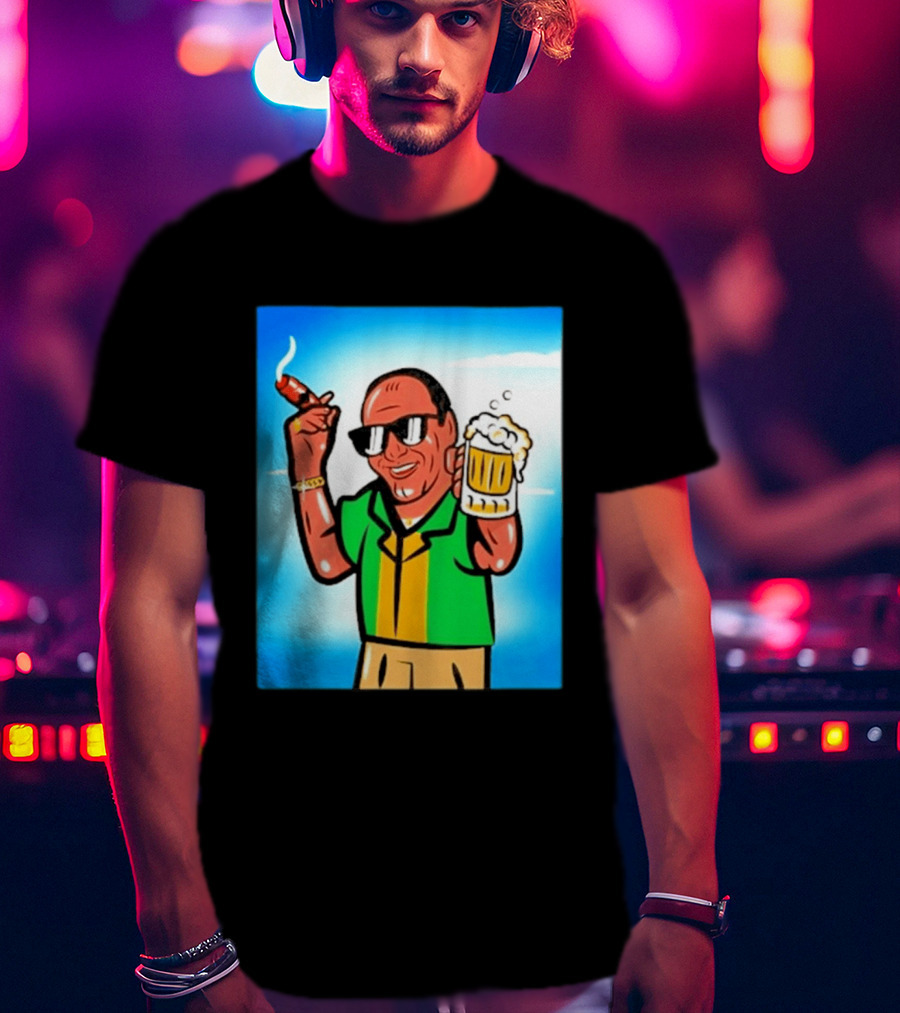 Boss Beer And Cigars Summer Vibes Retro Style Celebration T-Shirt