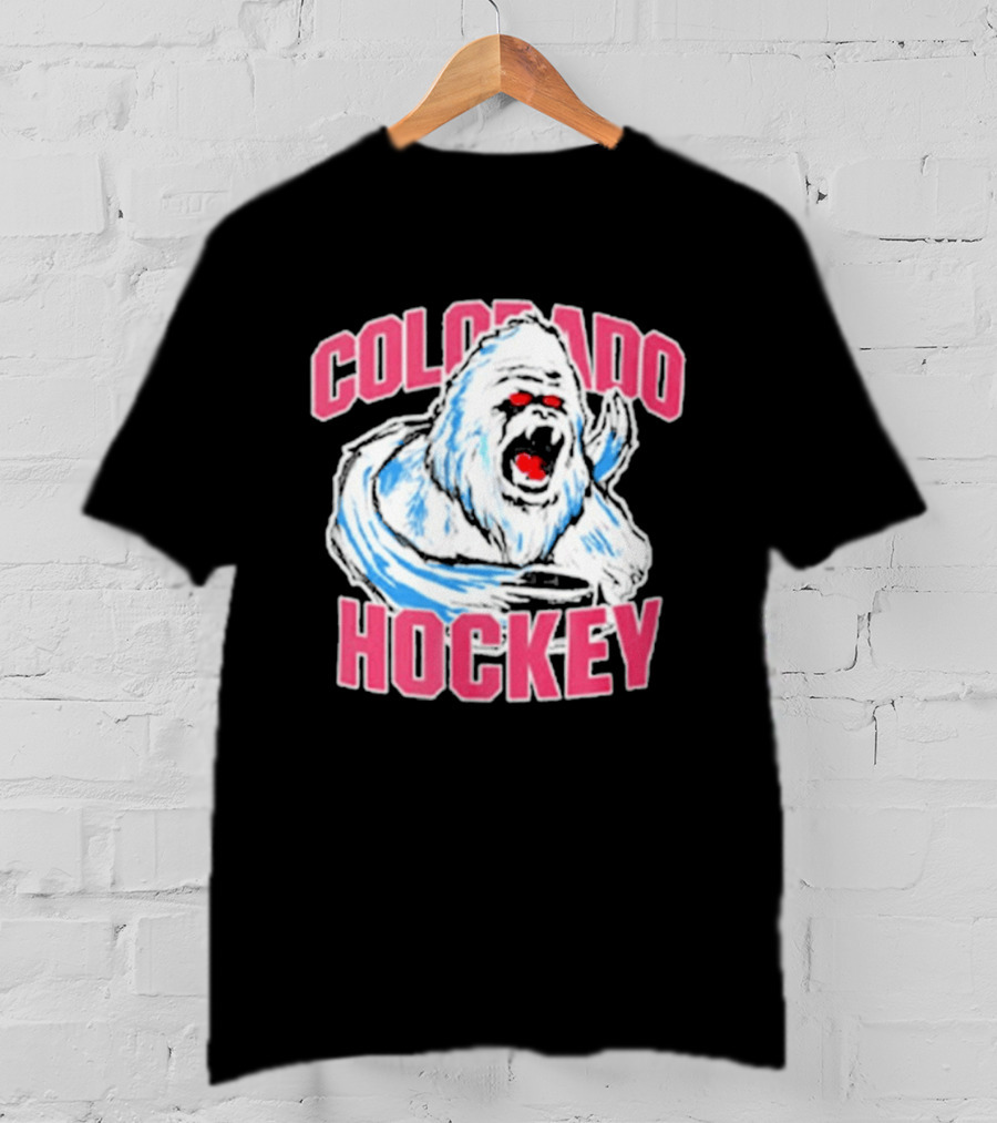 Colorado Hockey Yeti Rampage Cold Weather Beast T-Shirt