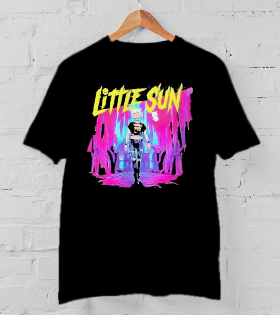 Cyberpunk 2077 Little Sun Neon Street T-Shirt