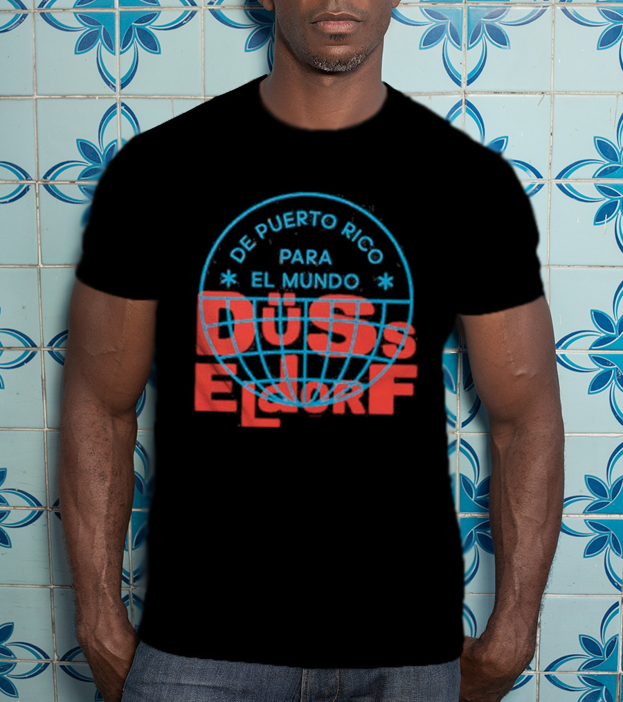 De Puerto Rico Para El Mundo Bad Bunny Dusseldorf T-Shirt