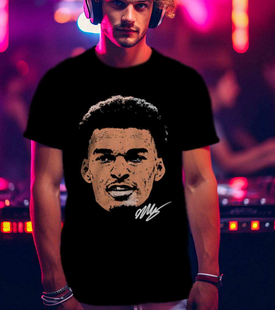 Dejounte Murray Atlanta Hawks NBA Portrait DMS T-Shirt