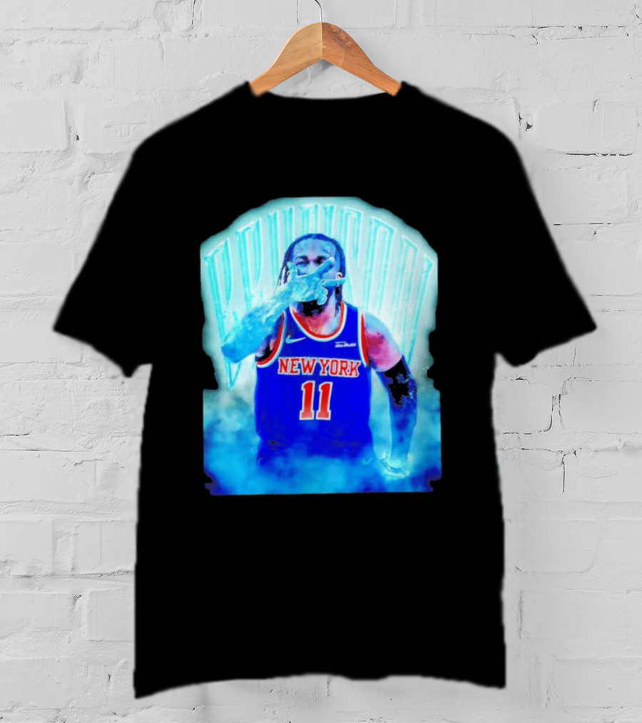 New York Ice Man Brunson 11 Jersey Knicks T-Shirt