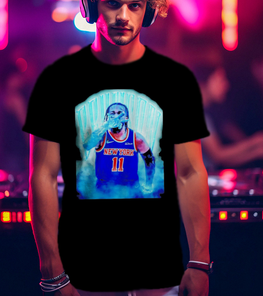 New York Ice Man Brunson 11 Jersey Knicks T-Shirt