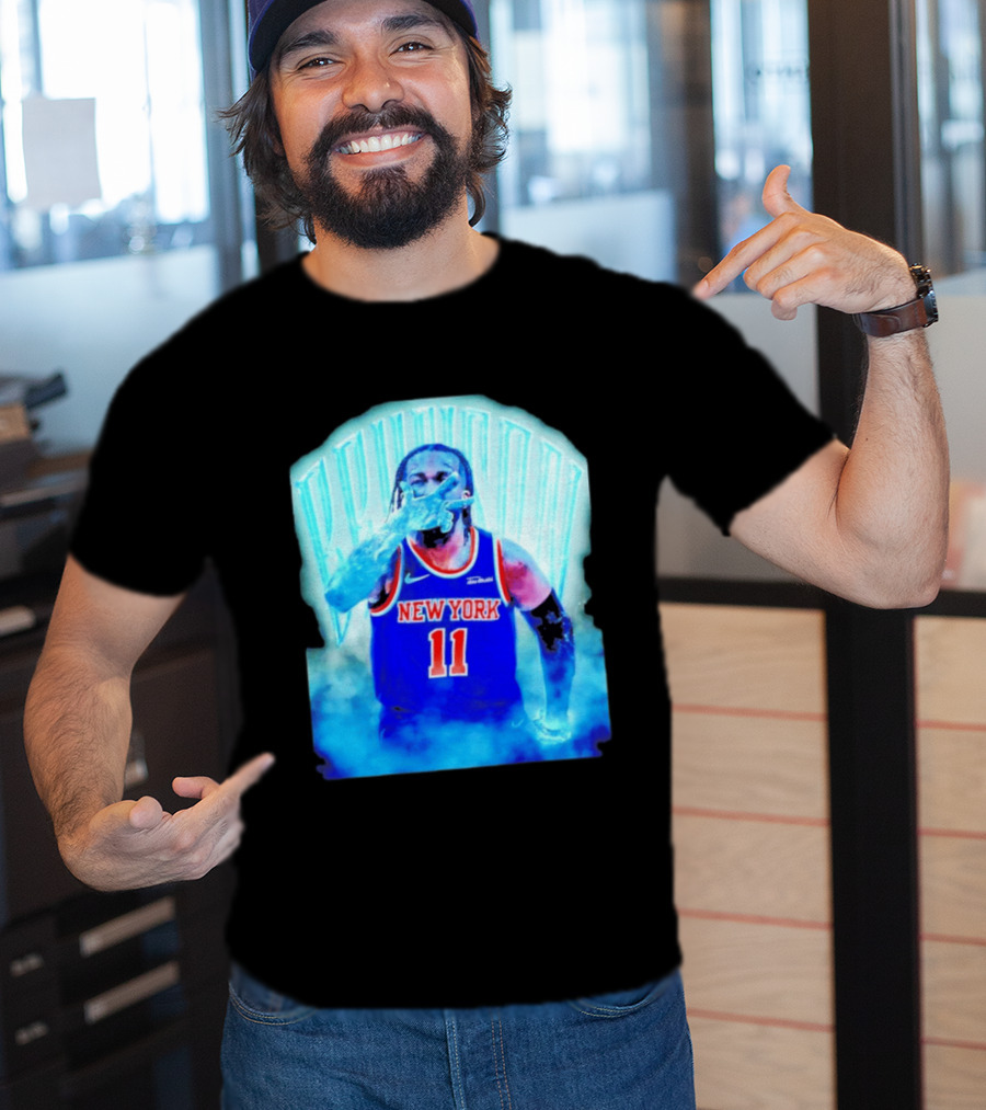 New York Ice Man Brunson 11 Jersey Knicks T-Shirt