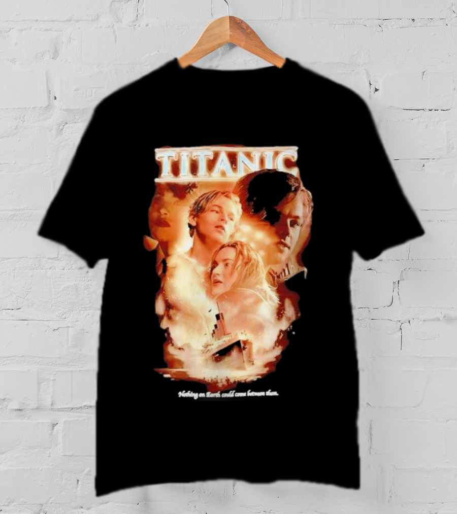 Titanic Jack Dawson Rose Dewitt Bukater Iconic Movie Romance T-Shirt