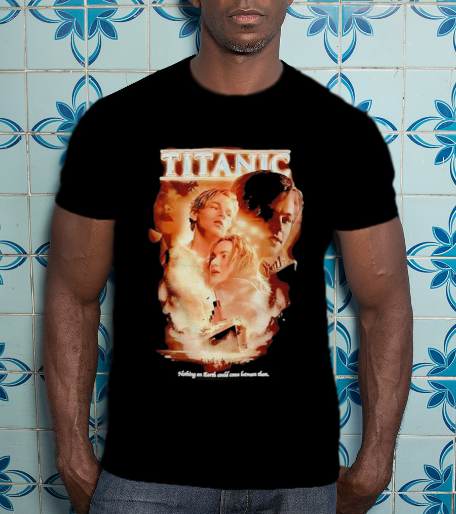 Titanic Jack Dawson Rose Dewitt Bukater Iconic Movie Romance T-Shirt