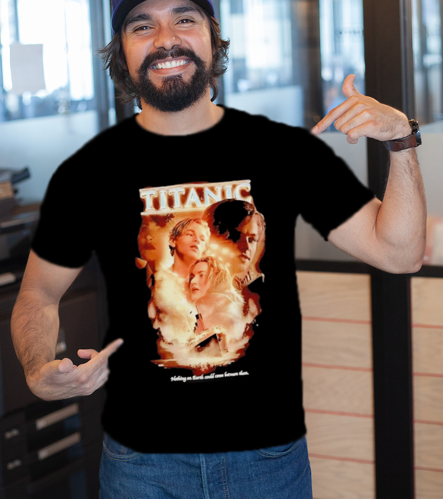Titanic Jack Dawson Rose Dewitt Bukater Iconic Movie Romance T-Shirt