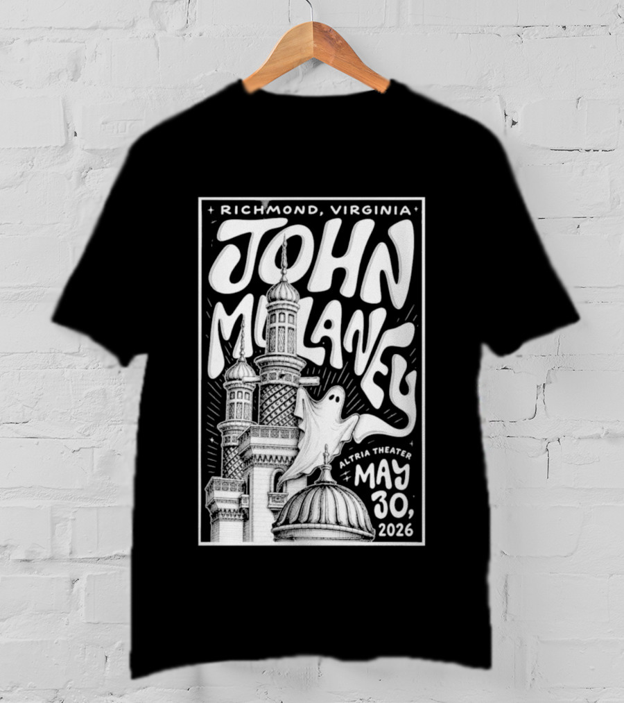 Richmond Virginia John Mulaney Altria Theater May 30 2026 T-Shirt