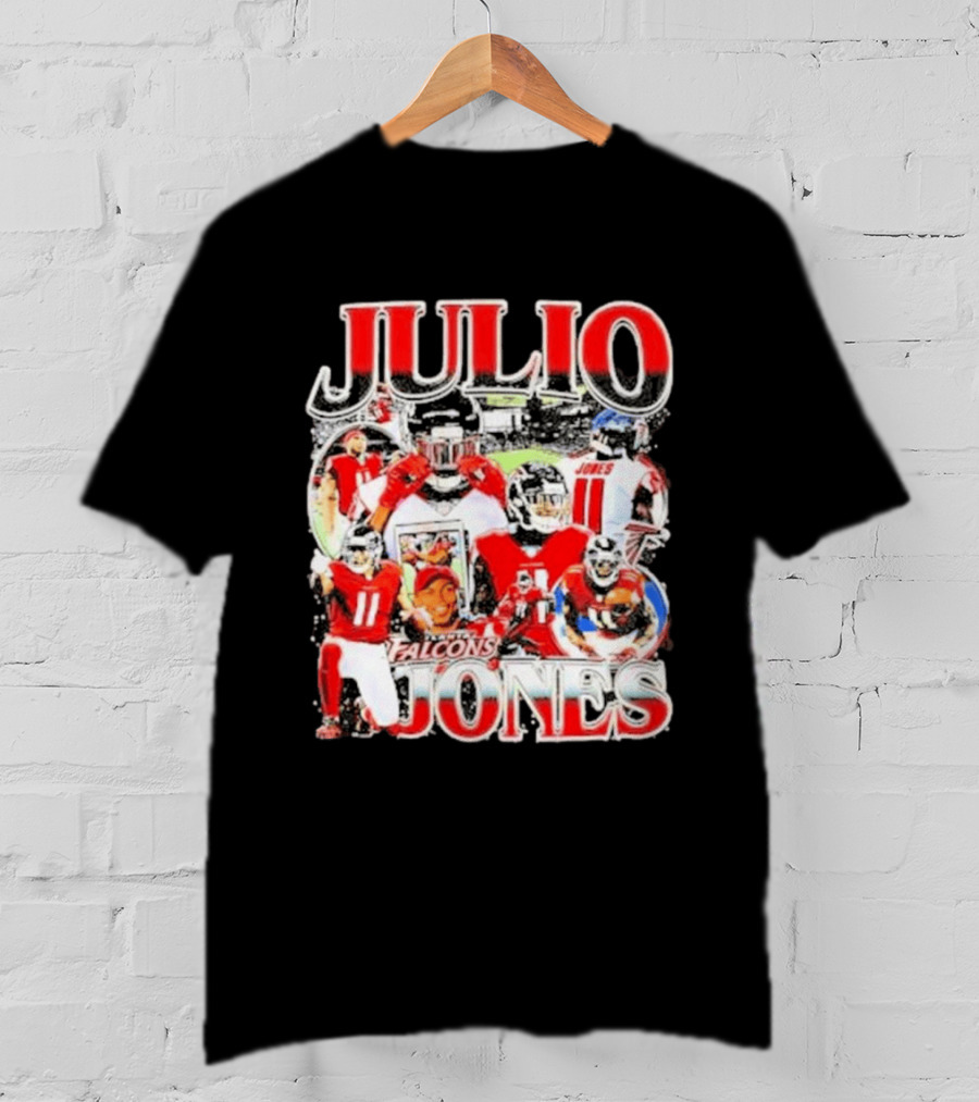 Julio Jones Iconic Atlanta Falcons Football Moments T-Shirt