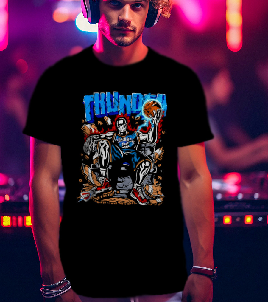 Luguentz Dort Thunder 25 Oklahoma City Thunder NBA OKC T-Shirt