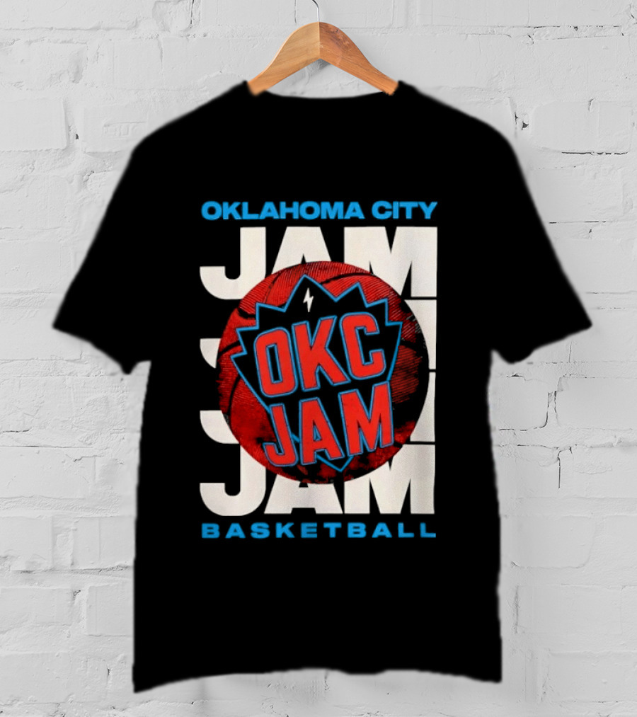 OKC Jam Oklahoma City Basketball Jam Jam Jam T-Shirt