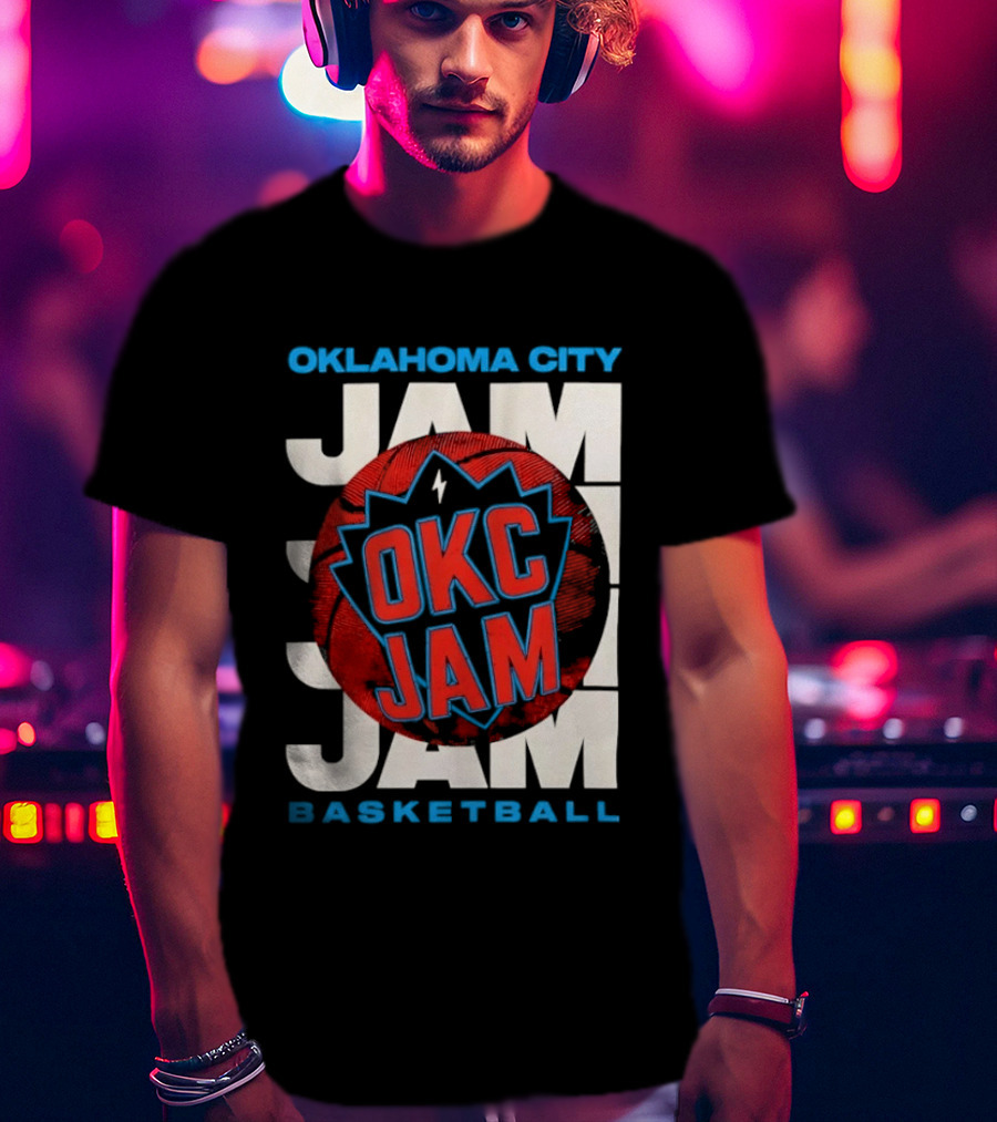 OKC Jam Oklahoma City Basketball Jam Jam Jam T-Shirt