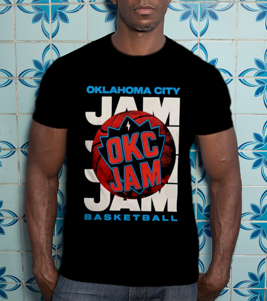 OKC Jam Oklahoma City Basketball Jam Jam Jam T-Shirt