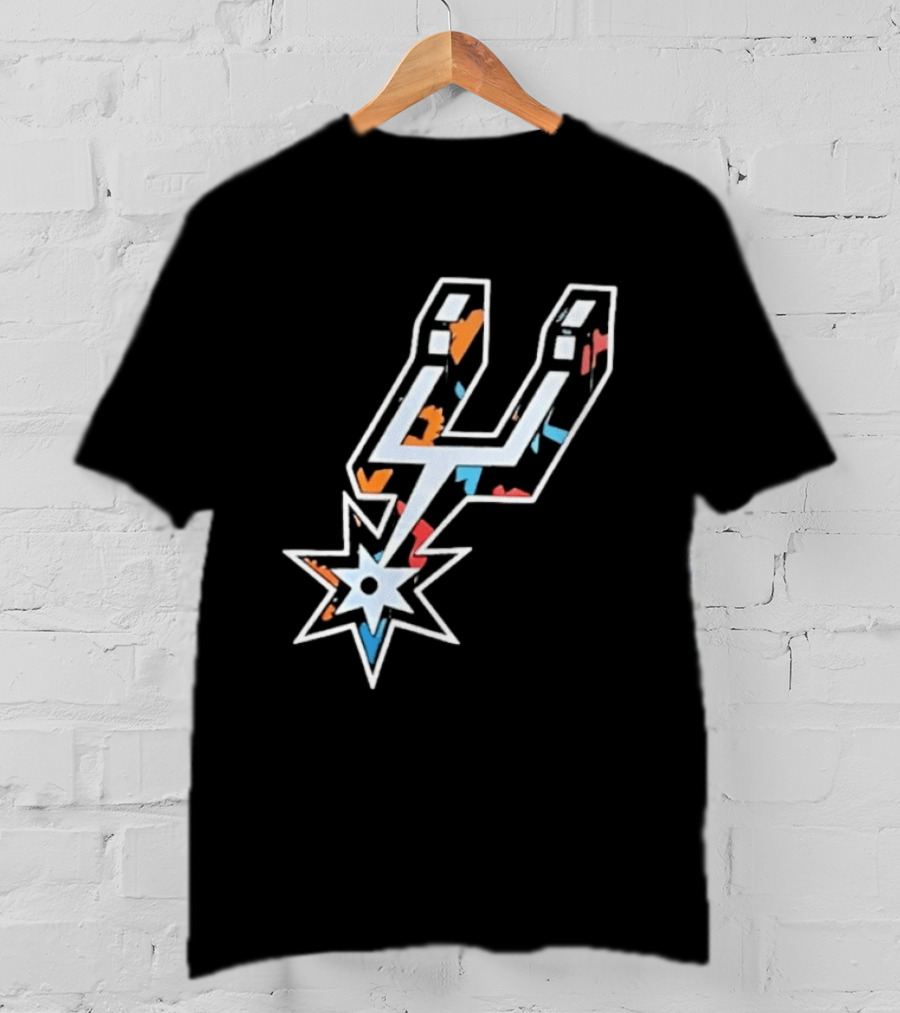 San Antonio Spurs Fiesta Colors NBA T-Shirt