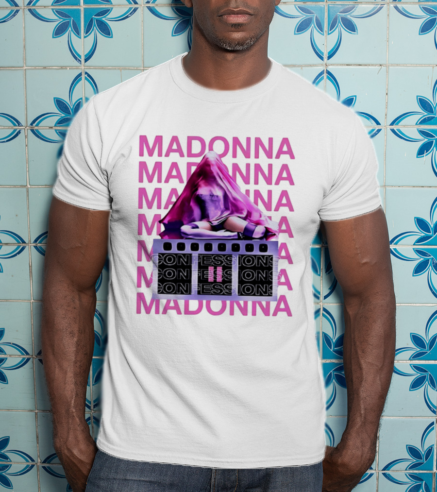 Madonna Confessions II Pink Veil Performance T-Shirt