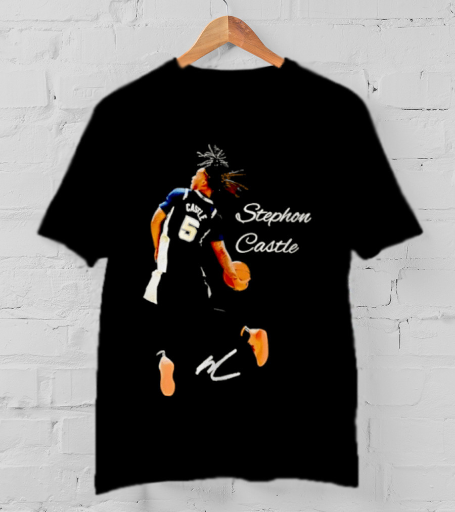 Stephon Castle San Antonio Spurs NBA Basketball Player 5 T-Shirt