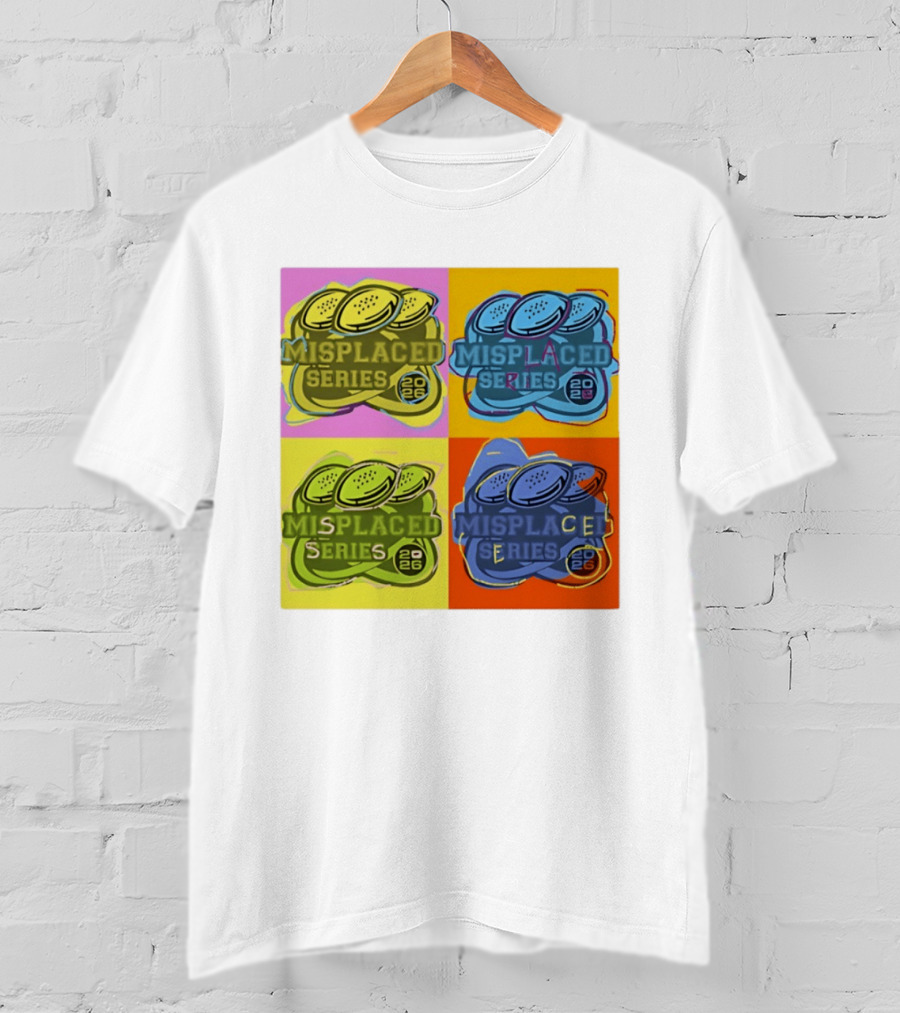 Misplaced Series 2026 Pop Art Coins Quadrant T-Shirt