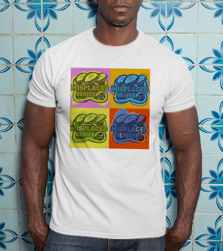 Misplaced Series 2026 Pop Art Coins Quadrant T-Shirt
