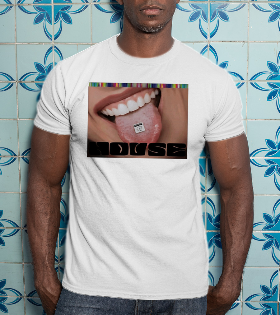 Mushroom Houses World Class Psychedelics House Rave LSD Acid House T-Shirt