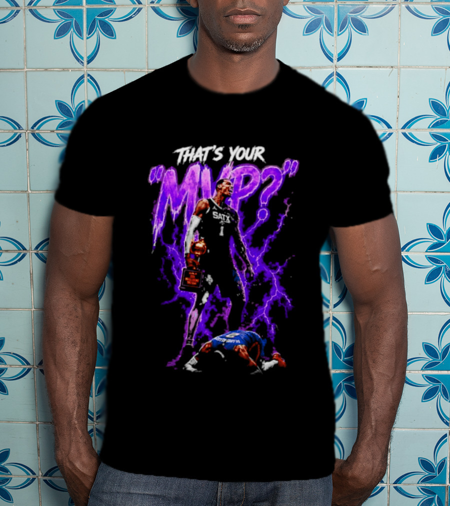 Victor Wembanyama San Antonio Spurs That's Your MVP 2024 NBA All Rookie First Team T-Shirt