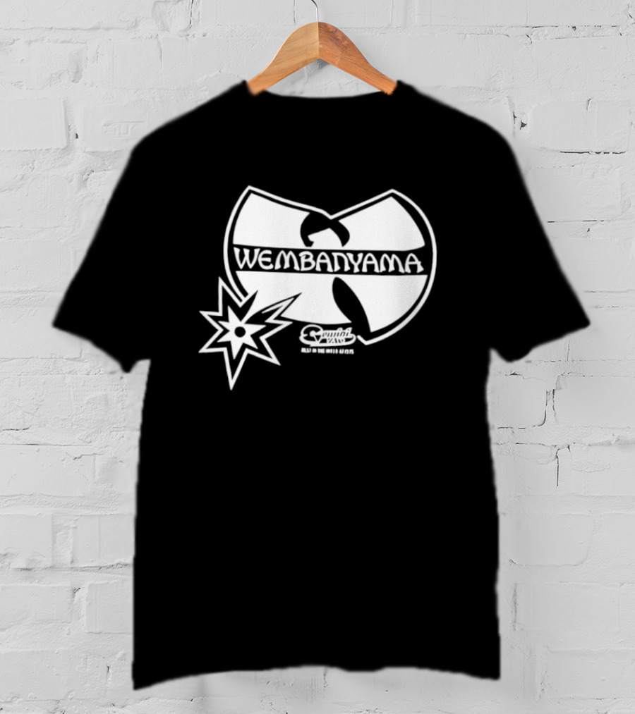 Victor Wembanyama San Antonio Spurs Wu Tang Clan Gemini 2K9 T-Shirt