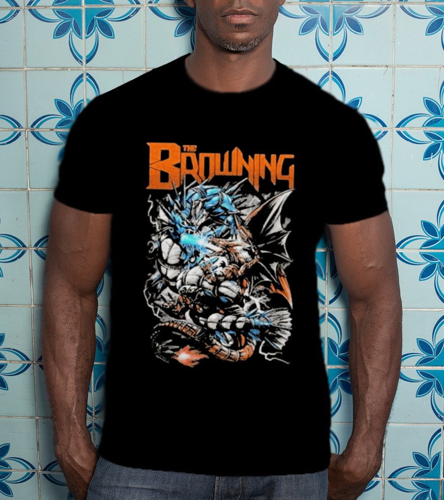 The Browning Fixt Charizard Battle T-Shirt