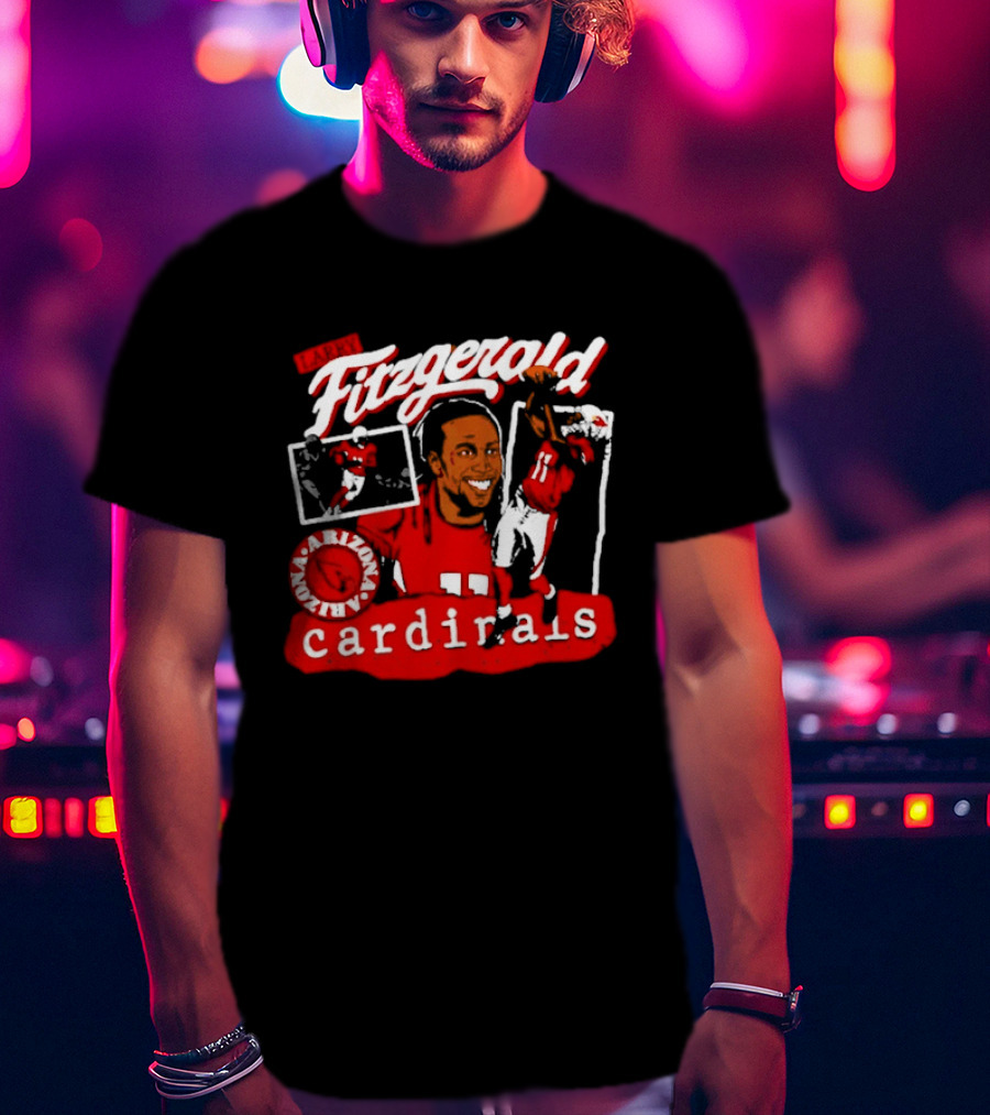 Larry Fitzgerald Cardinals Arizona Football T-Shirt