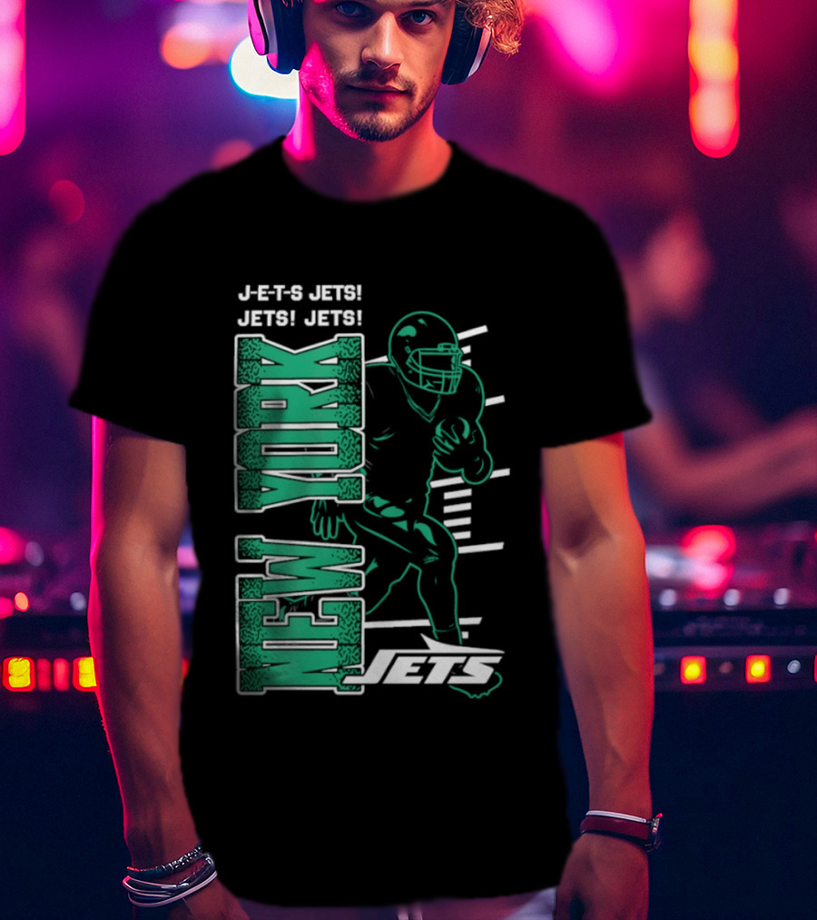New York Jets Jets Football Player T-Shirt
