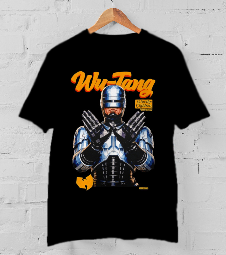 Wu Tang RoboCop Is For The Children Mashup T-Shirt