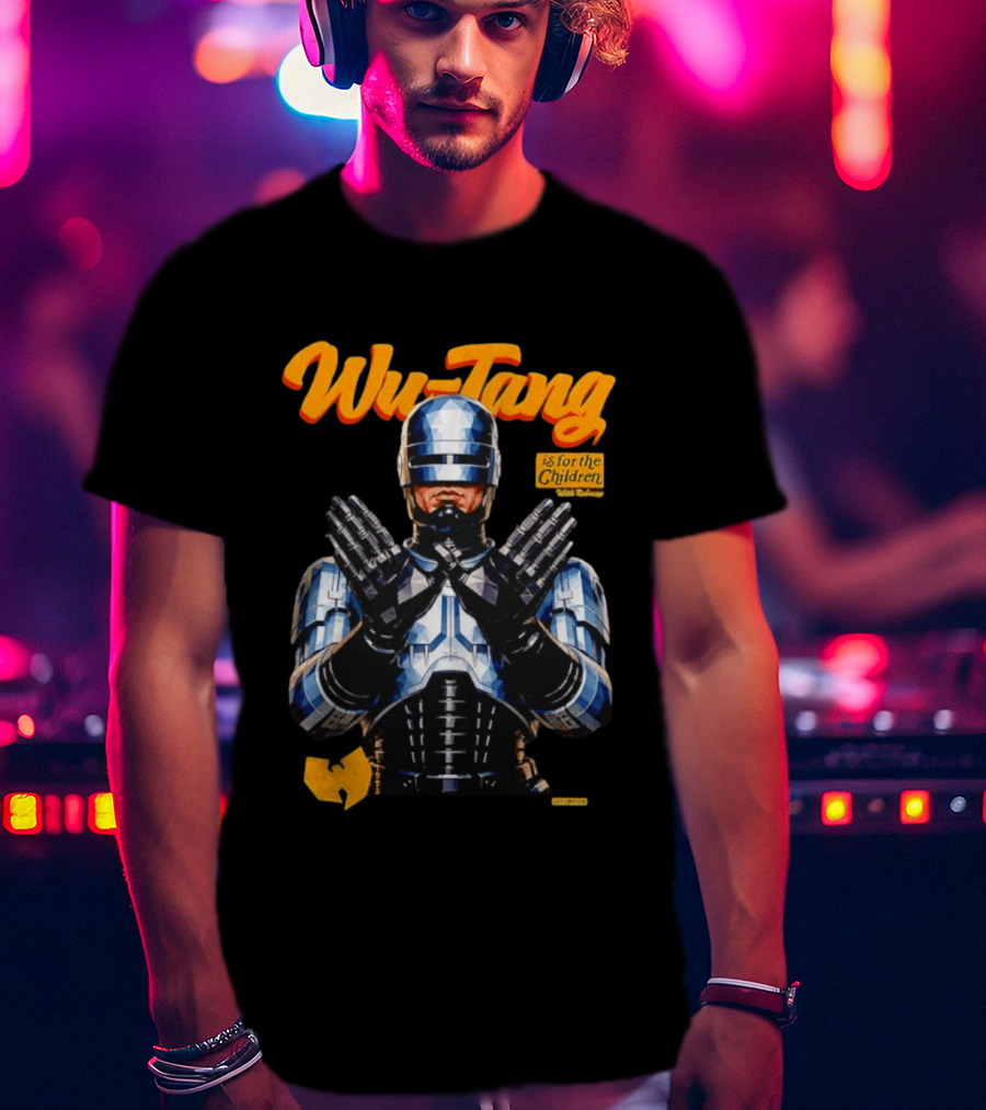 Wu Tang RoboCop Is For The Children Mashup T-Shirt