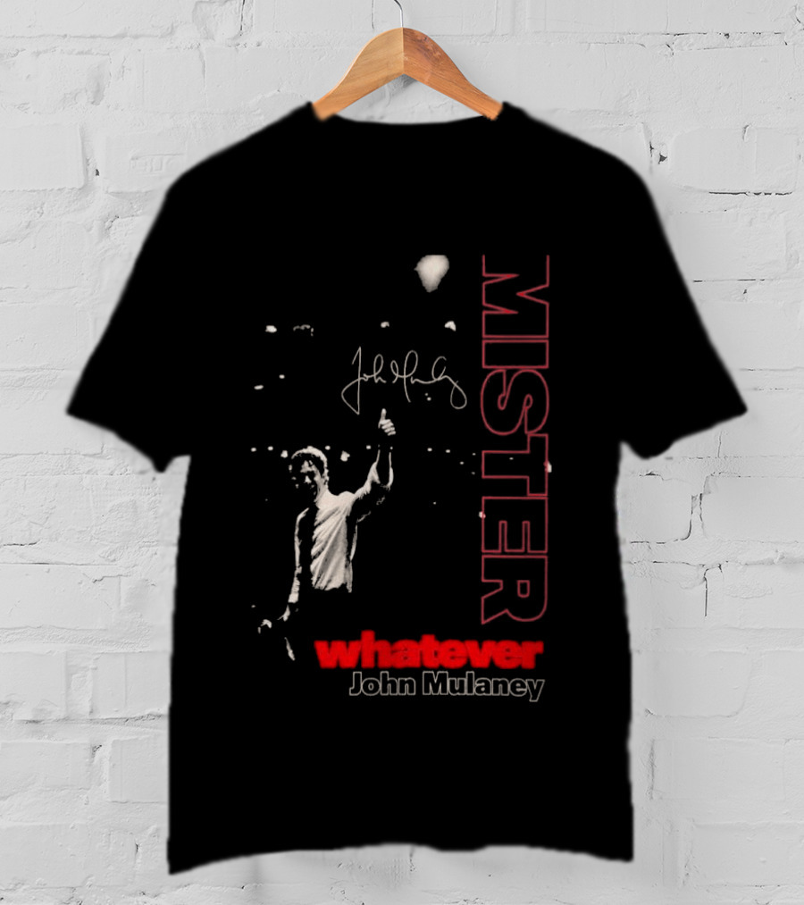 Mister Whatever John Mulaney Tour 2026 Signed T-Shirt
