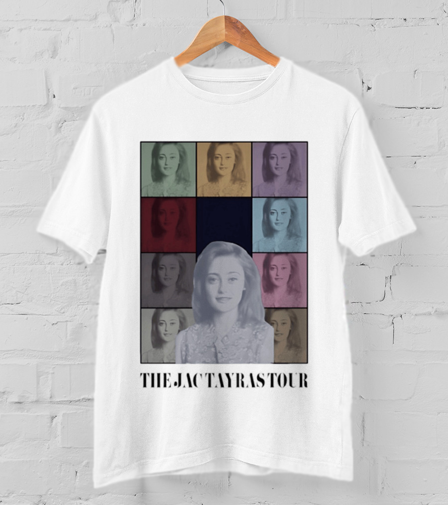 The Jactayras Tour Pop Art Style Multicolor Portrait Collage T-Shirt