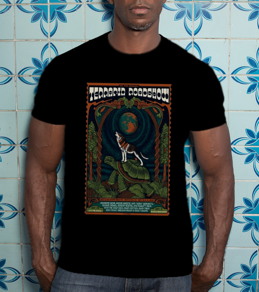 Terrapin Roadshow Monte Rio May 30 31 2026 Featuring Greene Leah Jackie Greene And More T-Shirt