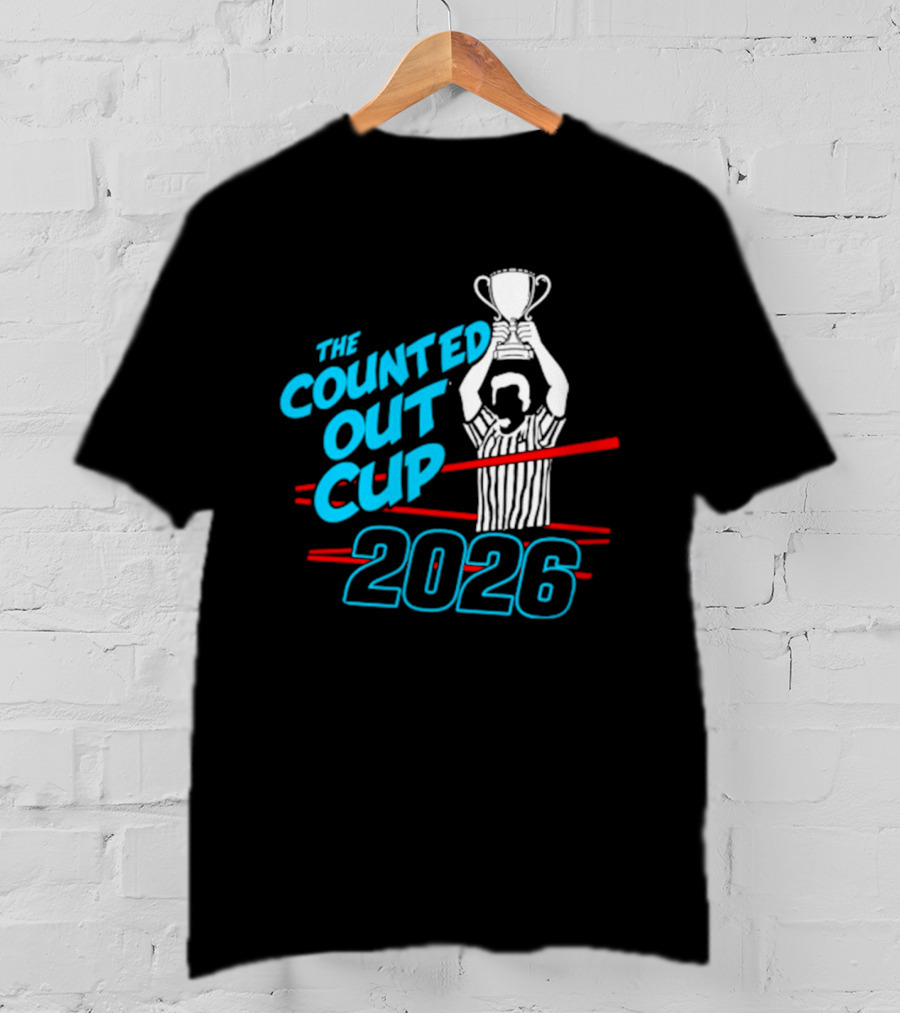 The Counted Out Cup 2026 Trophy Celebration T-Shirt