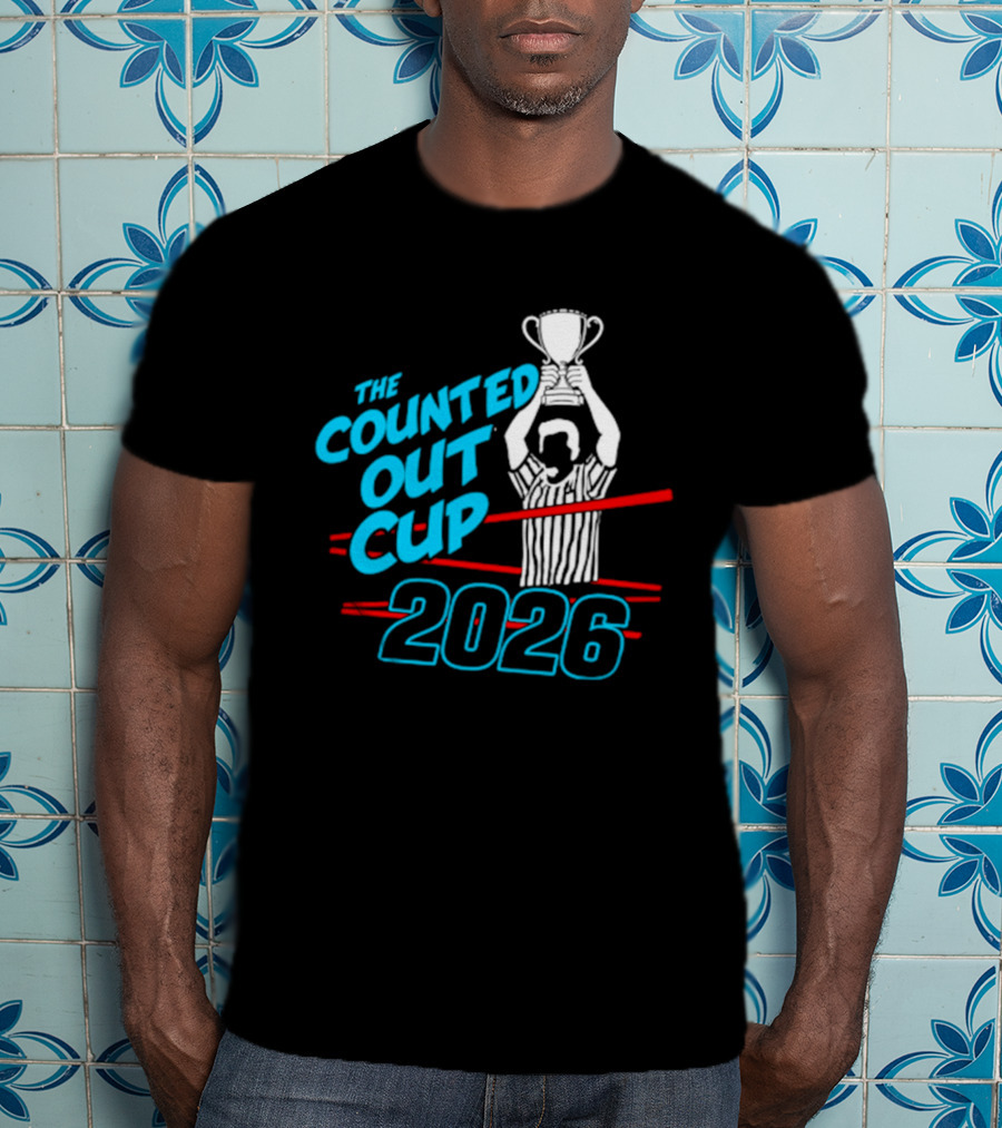 The Counted Out Cup 2026 Trophy Celebration T-Shirt